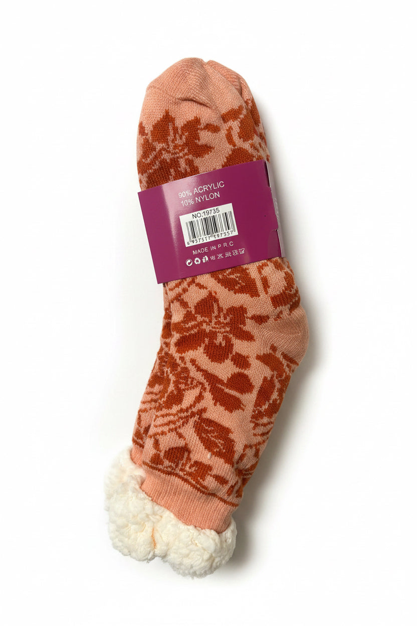 Fuzzy Non Slip Cabin Socks