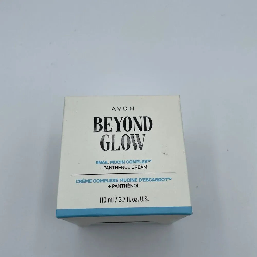 Avon Beyond Glow Snail Mucin Complex Panthenol Cream [3.7oz] New & Sealed Box