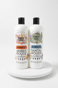 Pack 2 Power Stick shower gel santal woods and amber rouge