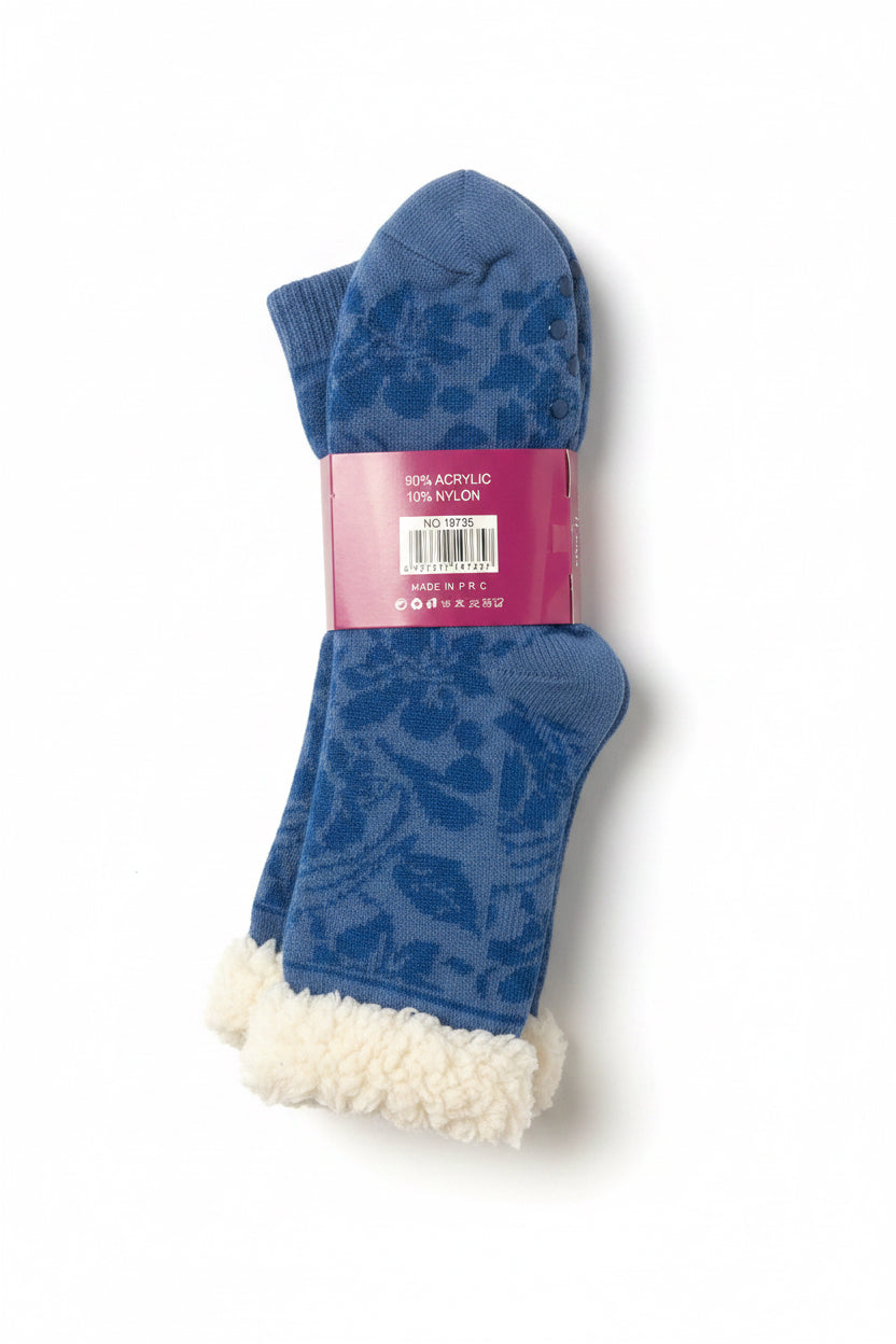 Fuzzy Non Slip Cabin Socks