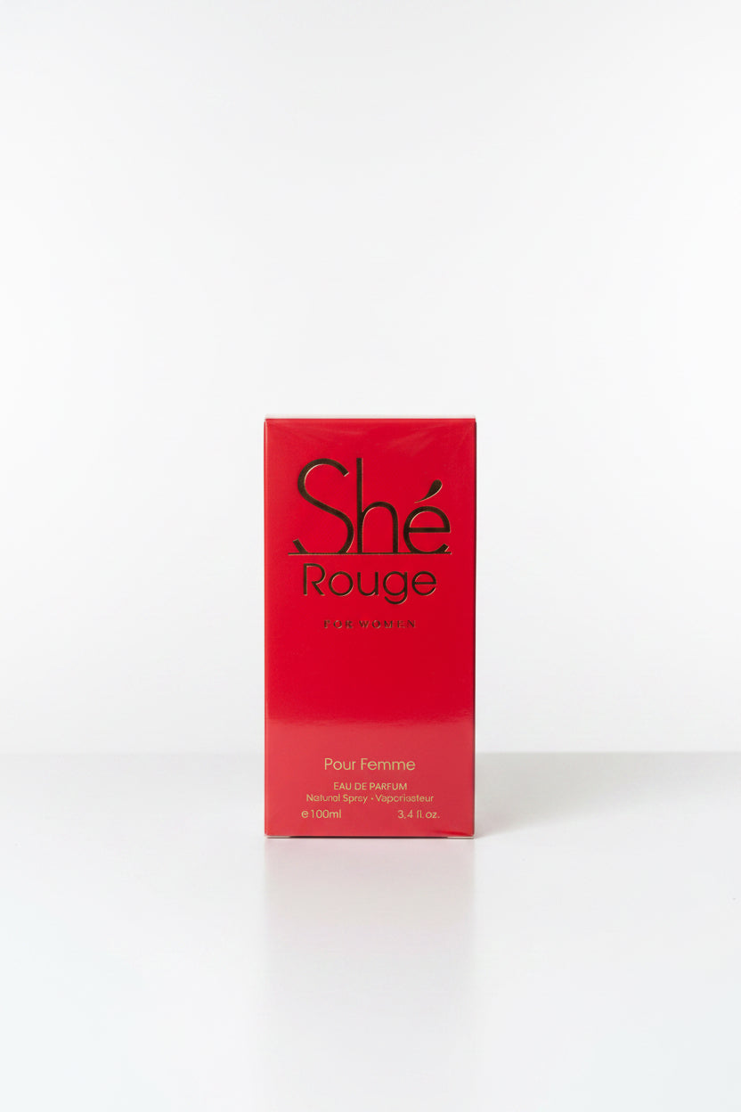 SHE ROUGE for Women designer 3.4 oz EDP perfume spray by Fragrance Couture