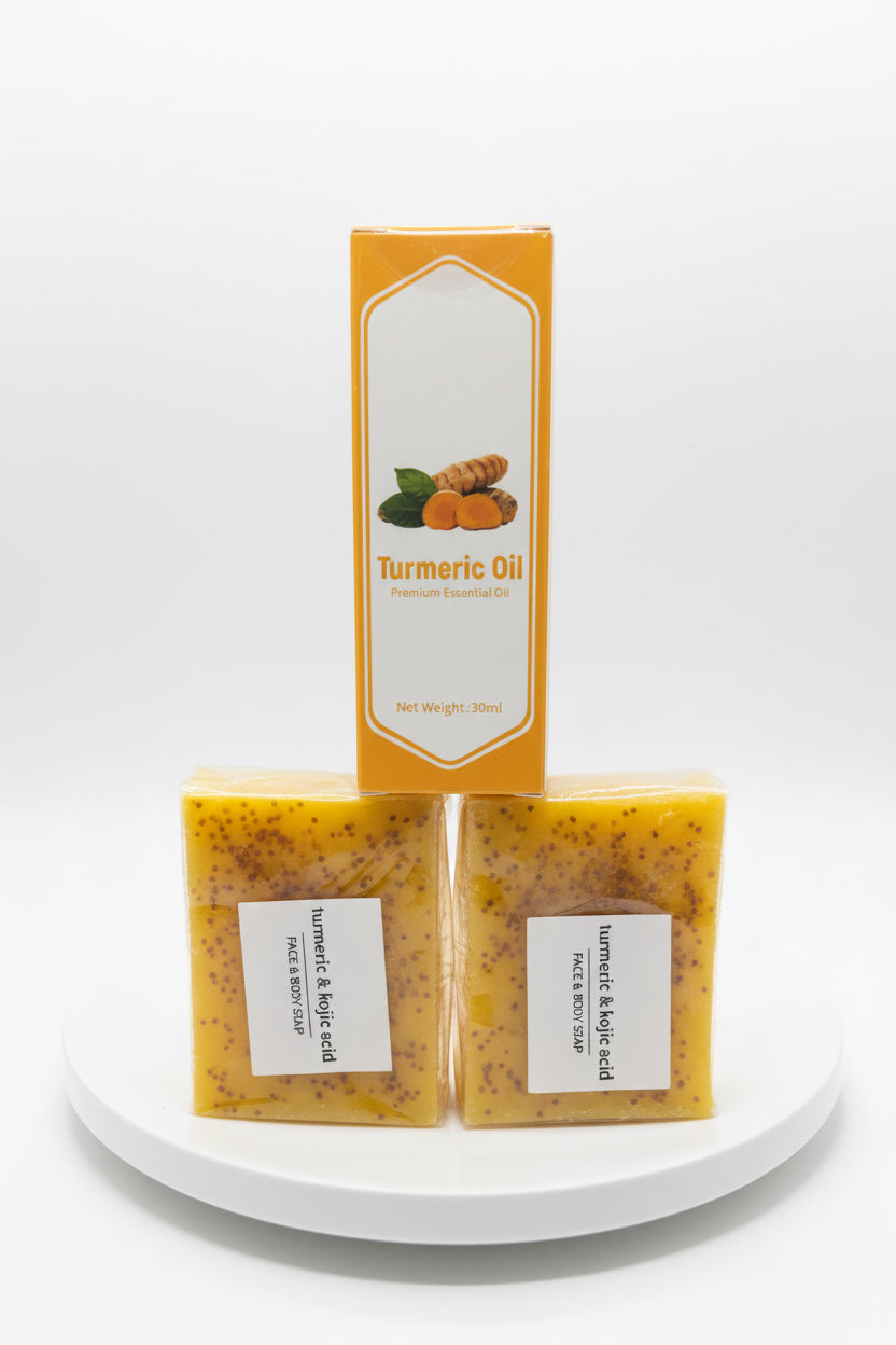 Turmeric oil & soap
