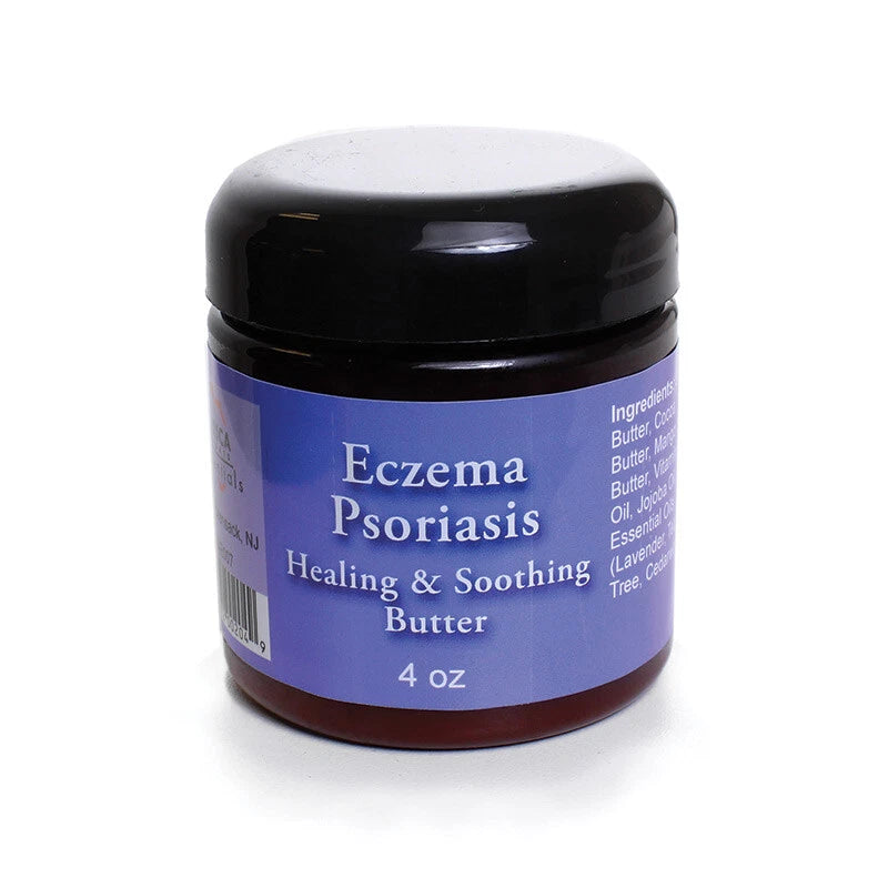Eczema Psoriasis Butter, Organic Essential Skincare Oil Blend - 4 oz