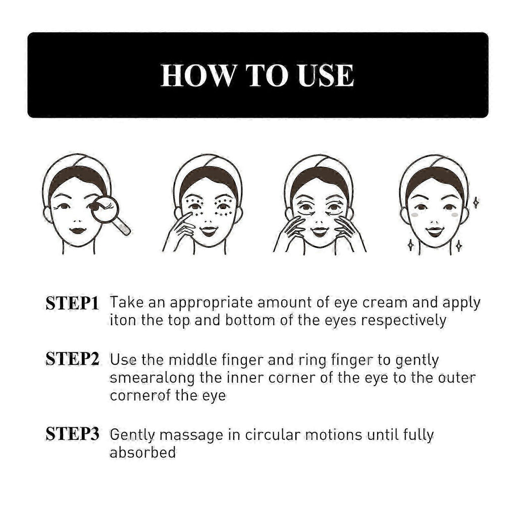 Eye Firming Lifting Cream Hydrates, Reduces Fine Lines Dark Circles, 30ml