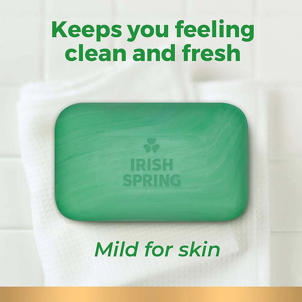 Irish Spring Original Clean Bar Soap Pack 2