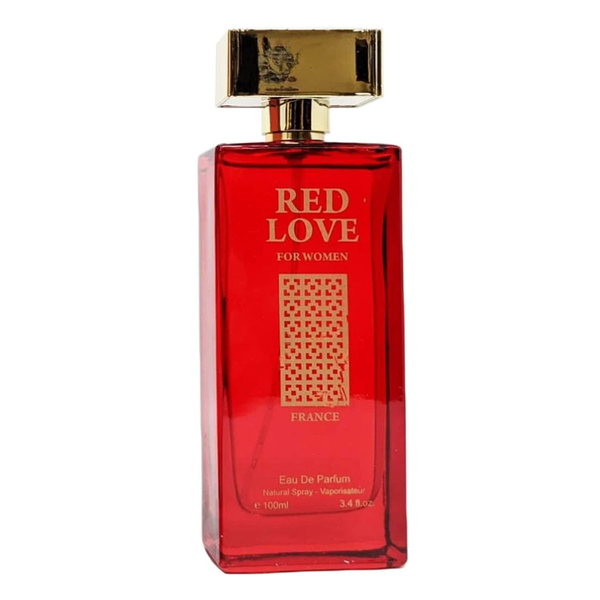 RED LOVE Women's Eau de Parfum 3.4 Oz Spray by Fragrance