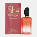 SHE ROUGE for Women designer 3.4 oz EDP perfume spray by Fragrance Couture
