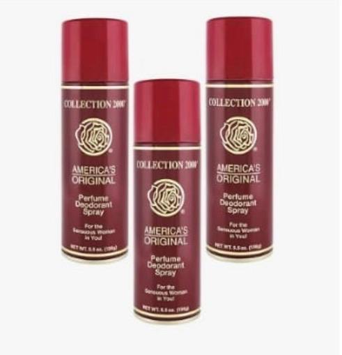 Collection 2000 America's Original Perfume Deodorant Spray For Woman 5.5 oz
