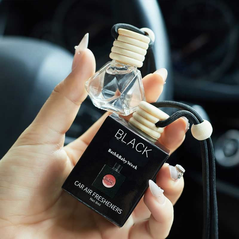 Cars Aroma Air Freshener Hanging Perfume Essential Oil Car Diffuser Hanging Car Bottles Perfume