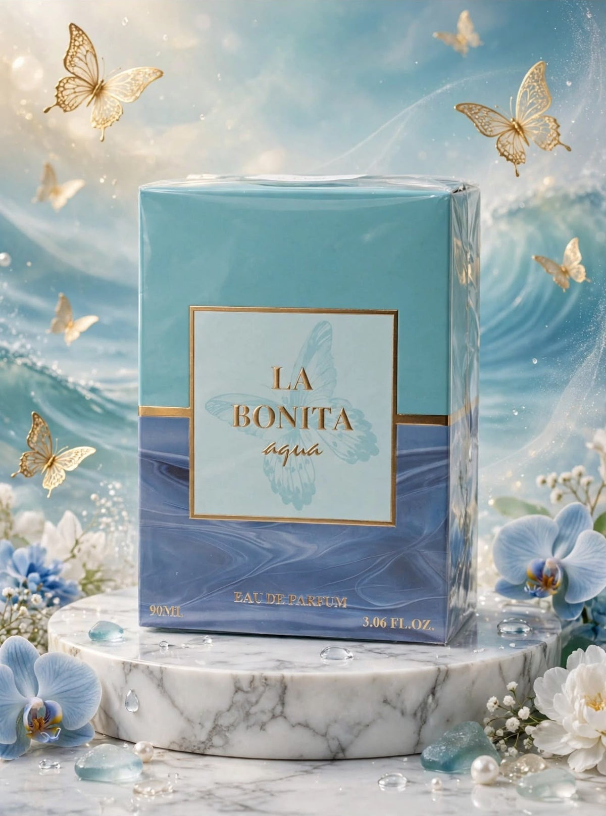 La bonita aqua