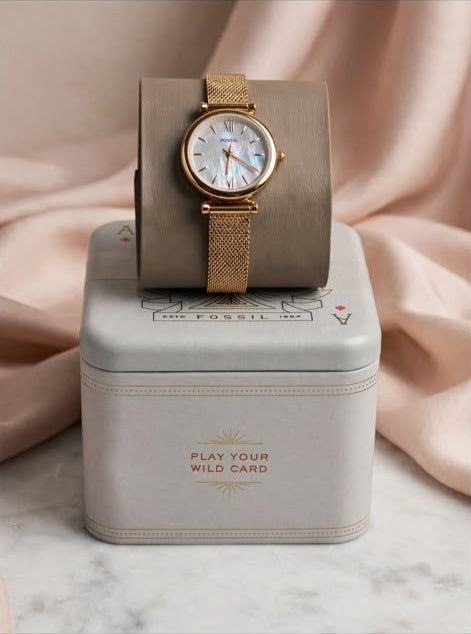Fossil- play your wild card opal watch