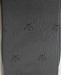 Men's Dress Socks - Grey with crowns
