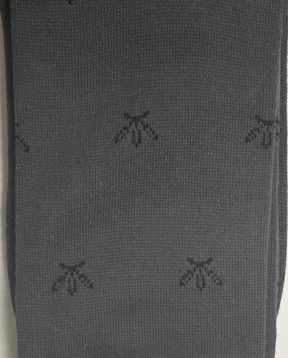 Men's Dress Socks - Grey with crowns