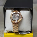Invicta Unisex Watch – Black and Gold, Round Frame
