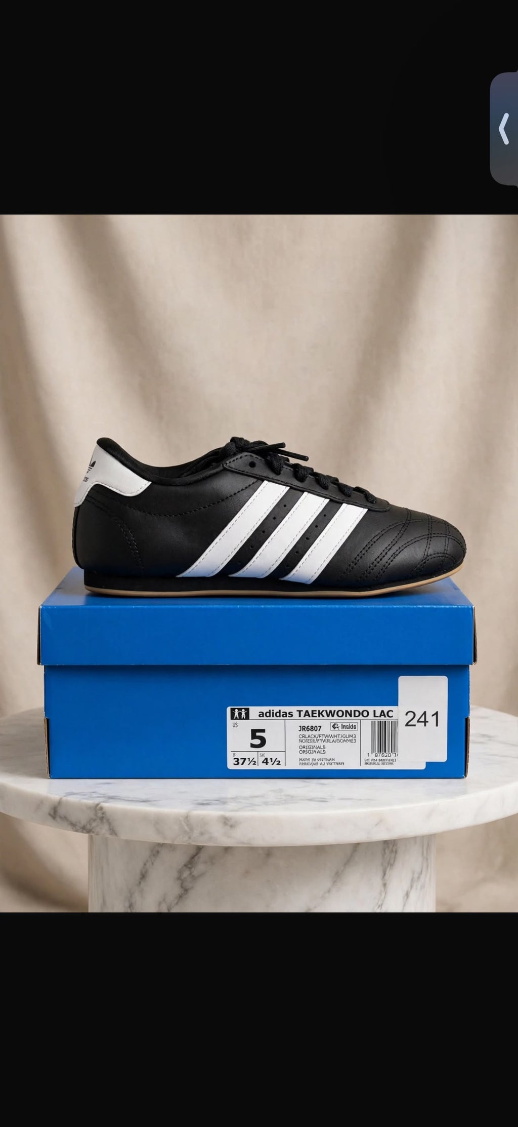 ADIDAS Taekwondo Lace - Black / White*
Martial arts