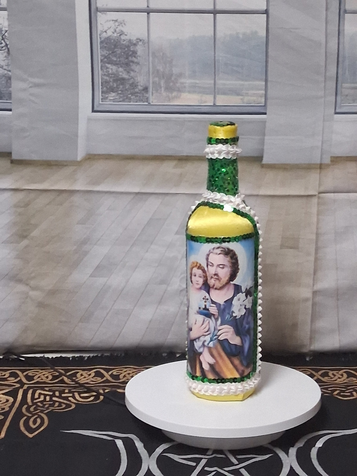 PAPA Loko  Boutèy Vodou Lwa Bottle