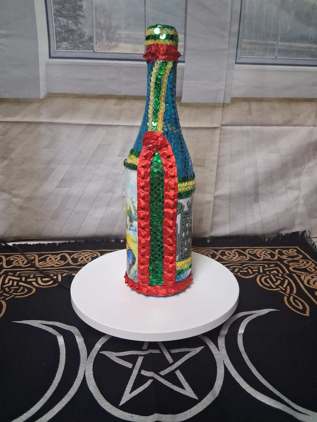 Haitian Vodou Lwa Bottle Boutey Kouzen Azaka Zaka