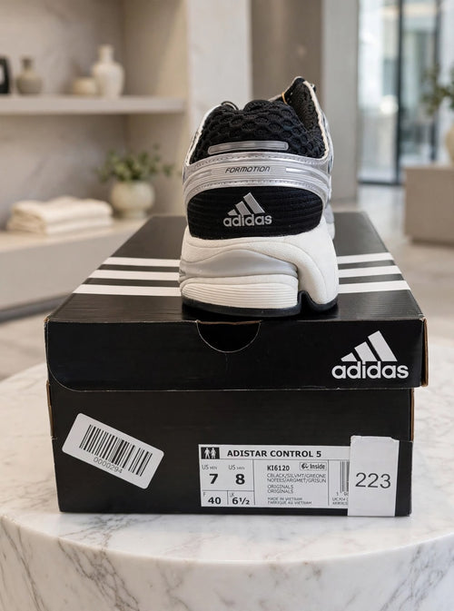 ADIDAS Adistar Control 5 - Black / Silver / White - US 7 Men*