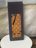 BriO Men's Tie Box Set – Mustard Gold Medallion