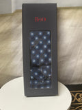 BriO Men's Tie Box Set – Navy Blue Floral