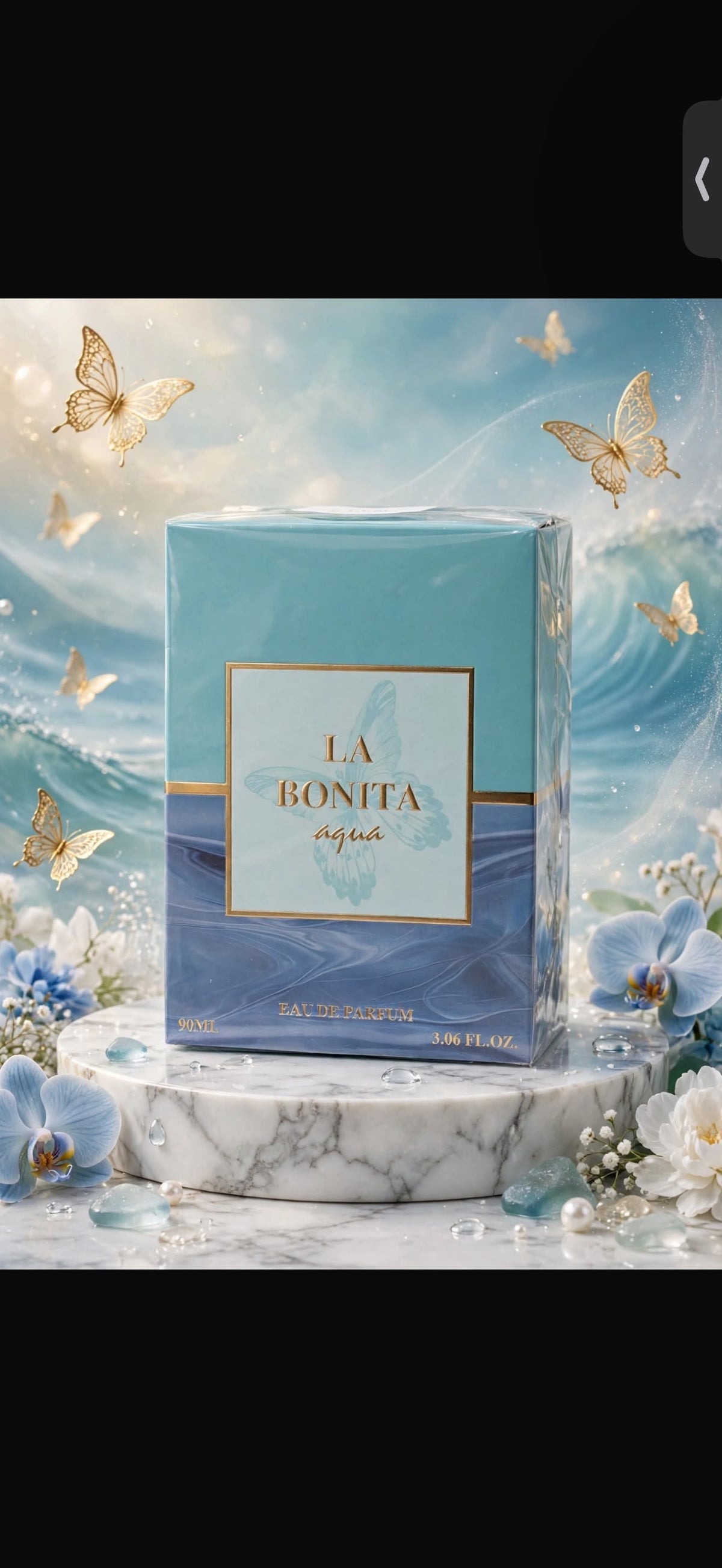 La bonita aqua